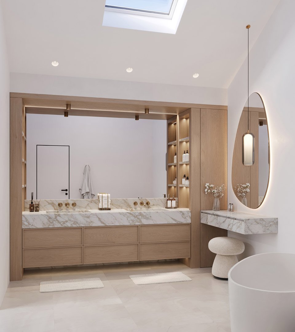 Bathroom vanities by Quality Green, New York