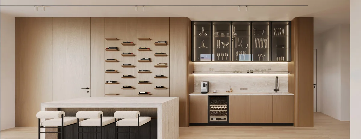 Bars & wine rooms by Quality Green